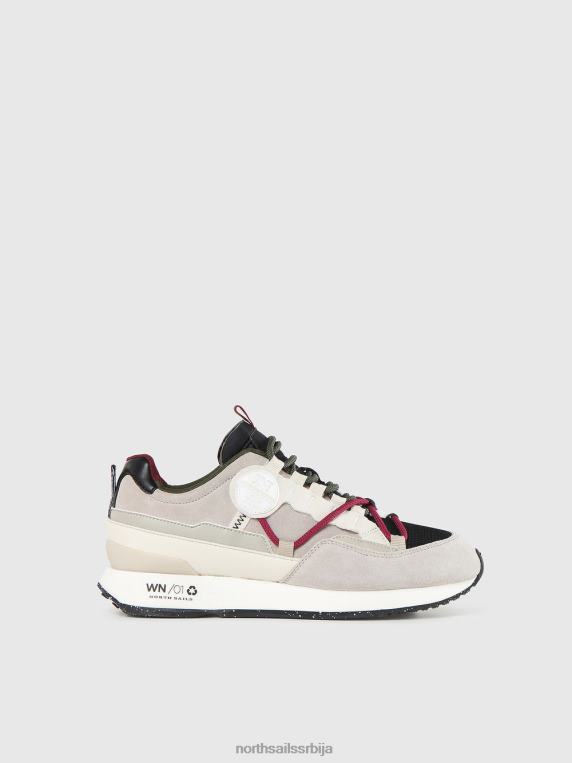 винцх приградске патике беж-црна-војно зелена обућа Жене PDV4J1349 North Sails