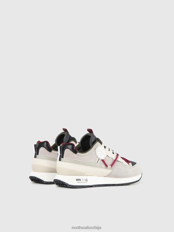 винцх приградске патике беж-црна-војно зелена обућа Жене PDV4J1349 North Sails