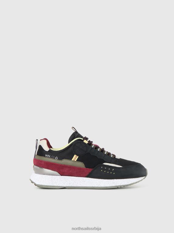 винцх цити ноћне патике црно-вишебојна обућа Жене PDV4J1353 North Sails