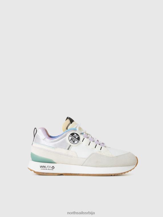 винцх схов патике једна боја обућа Жене PDV4J653 North Sails