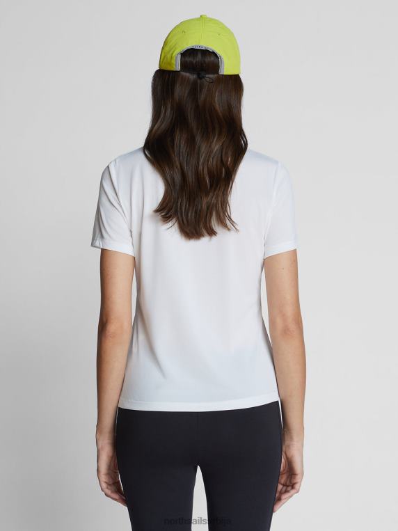 поло мајица од остриге бео одећу Жене PDV4J1527 North Sails