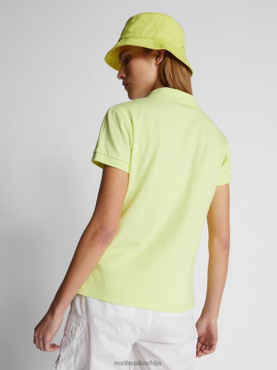 слим-фит поло мајица лагани сумпор одећу Жене PDV4J1539 North Sails