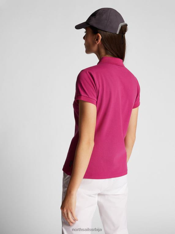 слим-фит поло мајица орхидеја одећу Жене PDV4J1540 North Sails