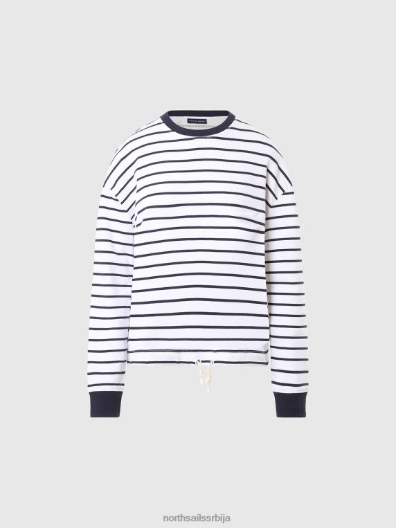 пругаста дуксерица комбинација 1 одећу Жене PDV4J595 North Sails