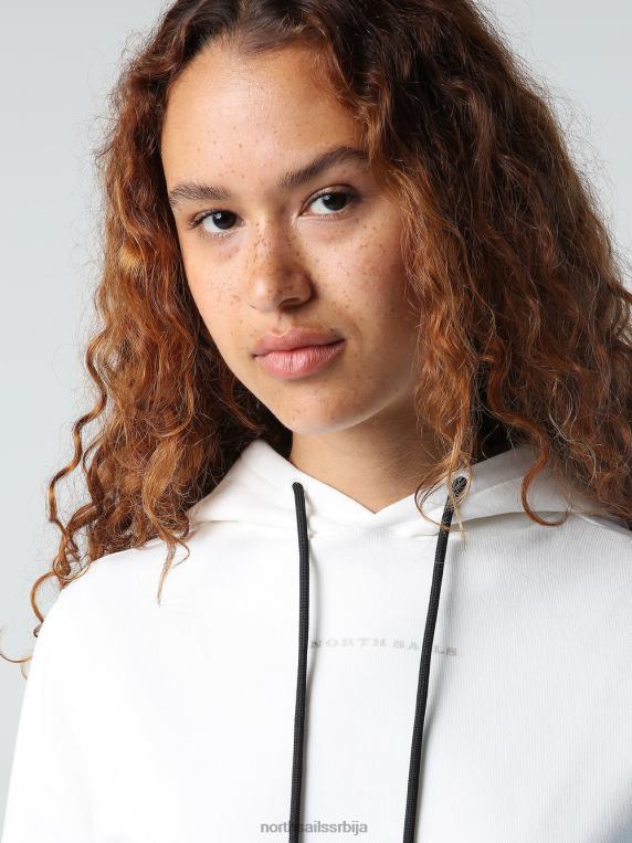 Дуксерица са капуљачом марсхмаллов одећу Жене PDV4J1390 North Sails