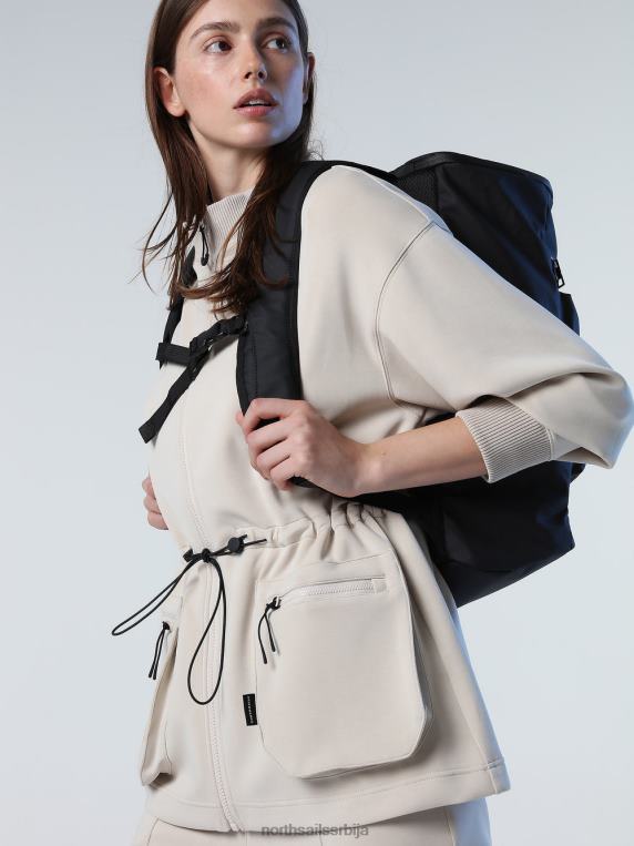 дуксерица са рајсфершлусом плавац одећу Жене PDV4J1427 North Sails