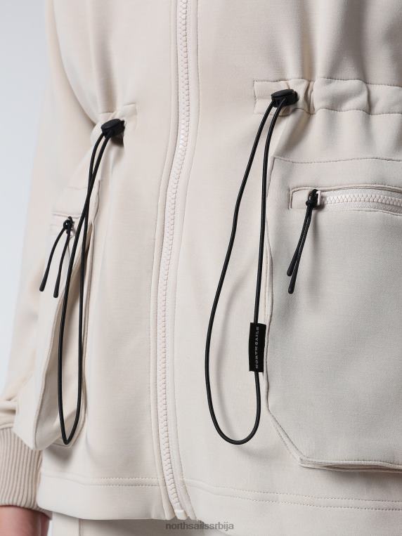 дуксерица са рајсфершлусом плавац одећу Жене PDV4J1427 North Sails