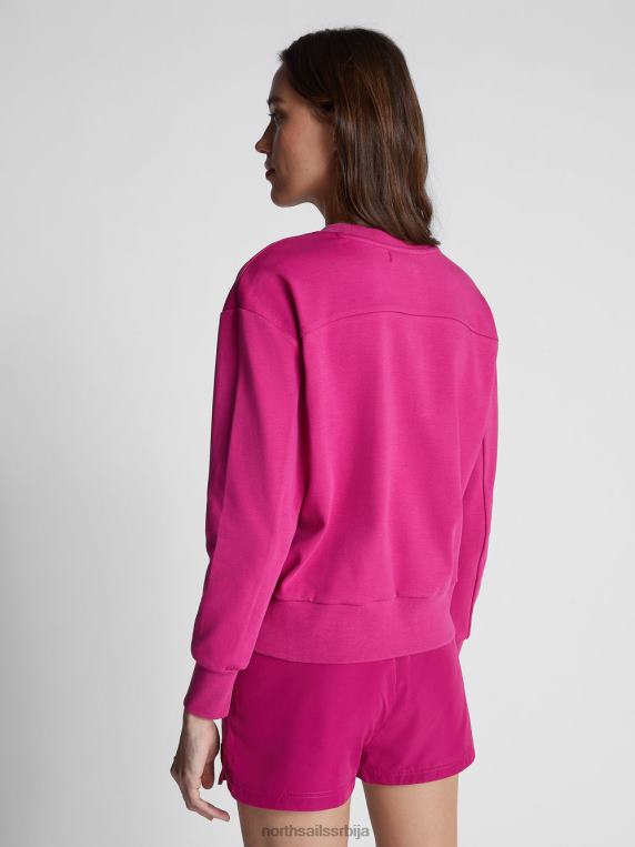 дуксерица са словима орхидеја одећу Жене PDV4J1488 North Sails