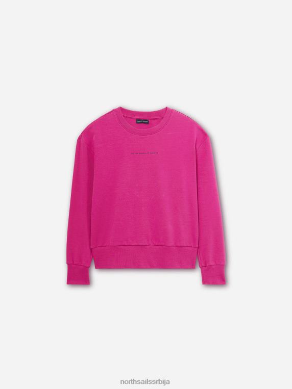 дуксерица са словима орхидеја одећу Жене PDV4J1488 North Sails