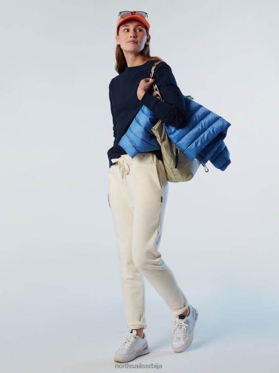 дуксерица са принтом на грудима Морнарско плаво одећу Жене PDV4J597 North Sails