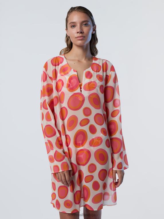 корали баштовани кафтан комбинација 2 одећу Жене PDV4J581 North Sails