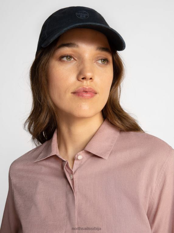 памучна и ланена хаљина воодросе одећу Жене PDV4J1465 North Sails