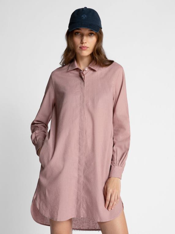 памучна и ланена хаљина воодросе одећу Жене PDV4J1465 North Sails