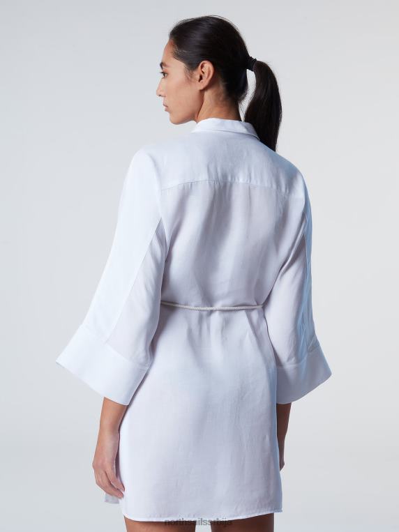 кимоно кошуља хаљина бео одећу Жене PDV4J585 North Sails