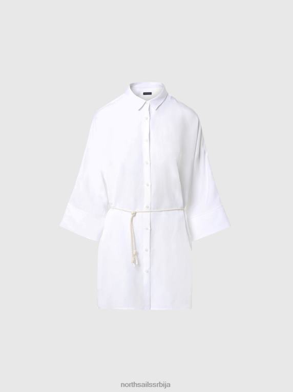 кимоно кошуља хаљина бео одећу Жене PDV4J585 North Sails