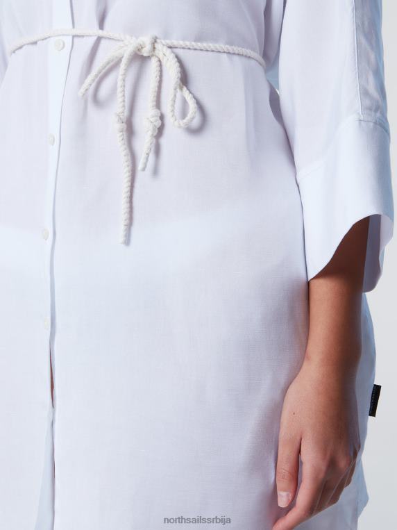 кимоно кошуља хаљина бео одећу Жене PDV4J585 North Sails