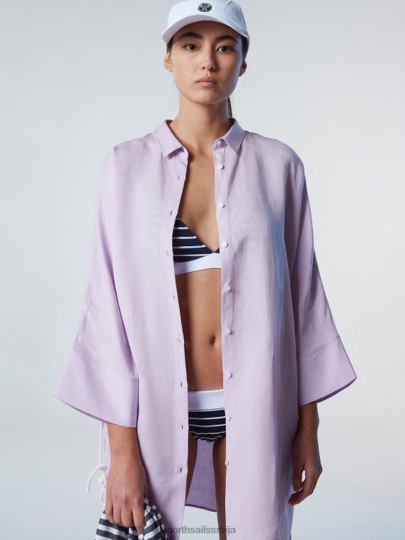 кимоно кошуља хаљина јоргован цвет одећу Жене PDV4J586 North Sails