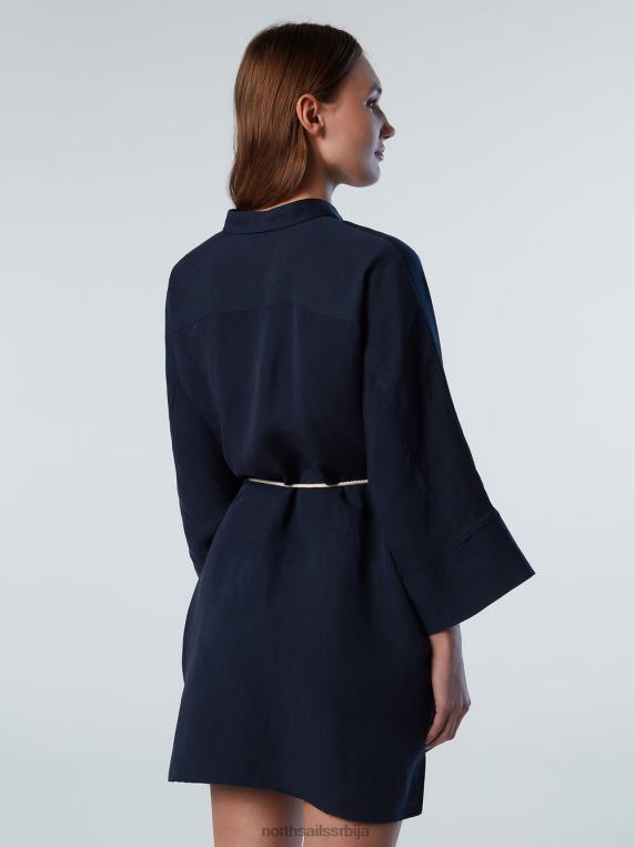 кимоно кошуља хаљина Морнарско плаво одећу Жене PDV4J587 North Sails