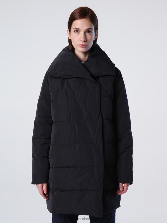 билот јакна црн одећу Жене PDV4J1347 North Sails