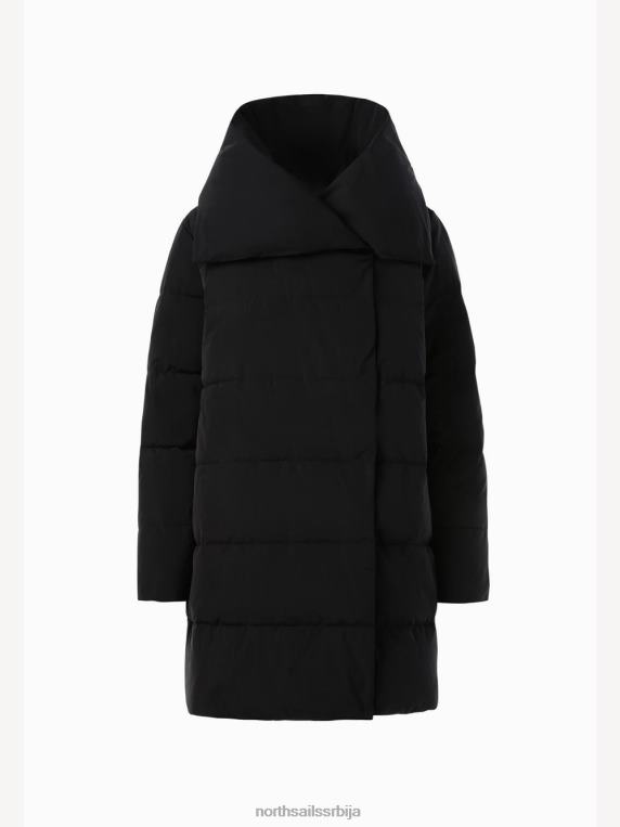 билот јакна црн одећу Жене PDV4J1347 North Sails
