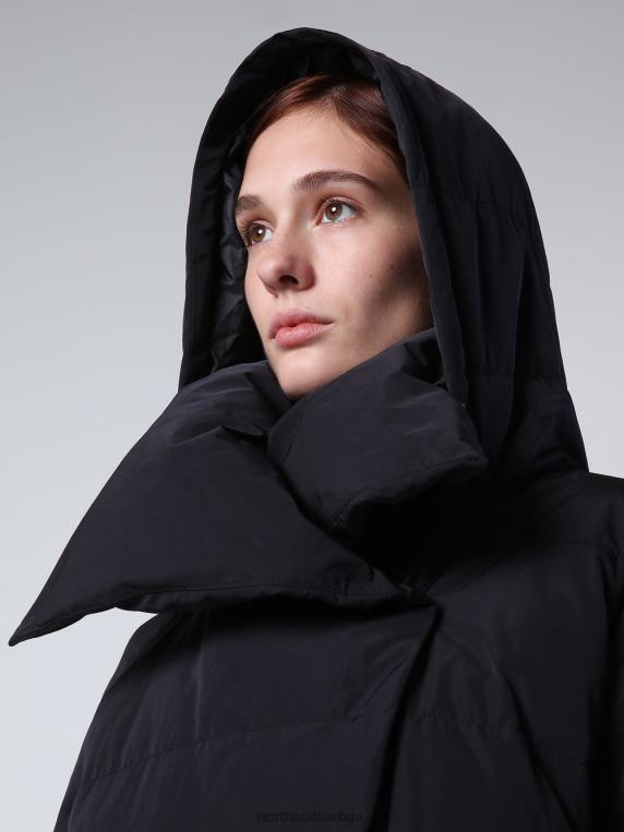 билот јакна црн одећу Жене PDV4J1347 North Sails