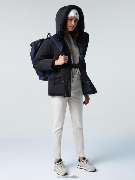 девон јакна црн одећу Жене PDV4J1393 North Sails