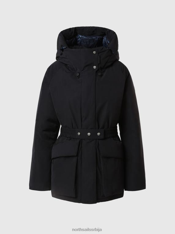 девон јакна црн одећу Жене PDV4J1393 North Sails