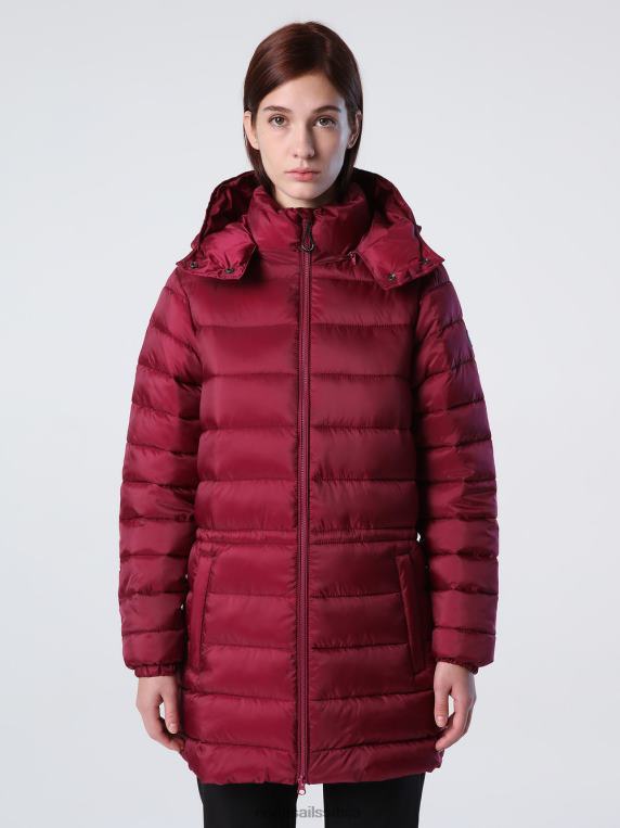 маалои јакна дубока трешња одећу Жене PDV4J1410 North Sails