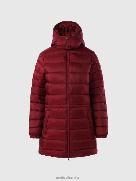 маалои јакна дубока трешња одећу Жене PDV4J1410 North Sails