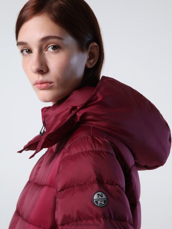 маалои јакна дубока трешња одећу Жене PDV4J1410 North Sails