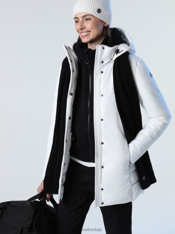 барентс јакна средње дужине марсхмаллов одећу Жене PDV4J1422 North Sails