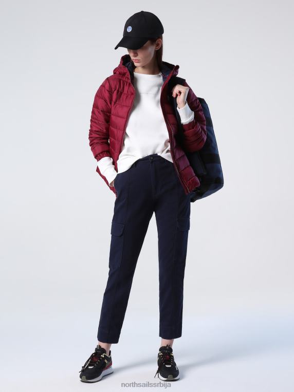 флам јацкет дубока трешња одећу Жене PDV4J1436 North Sails