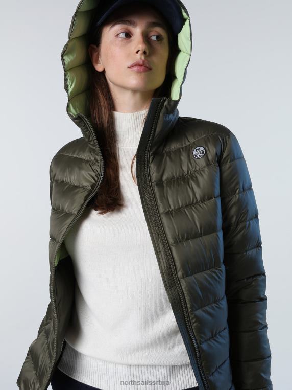 флам јацкет бршљан зелен одећу Жене PDV4J1437 North Sails