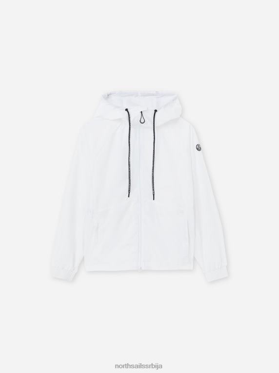 муруроа јакна бео одећу Жене PDV4J1448 North Sails