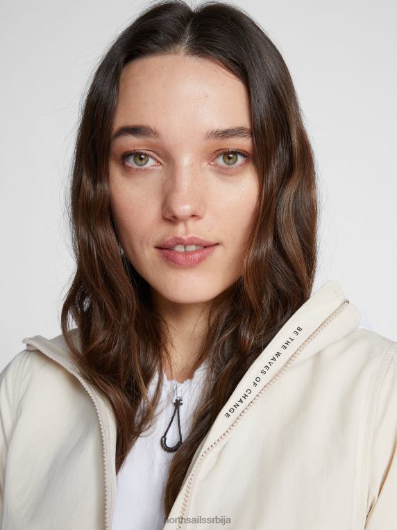 тараваи јакна беж одећу Жене PDV4J1456 North Sails