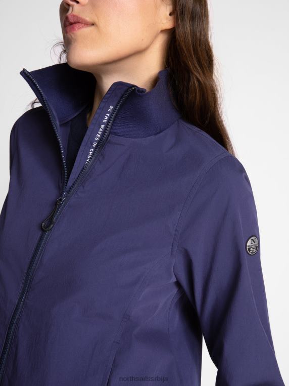 тараваи јакна поноћно плава одећу Жене PDV4J1457 North Sails