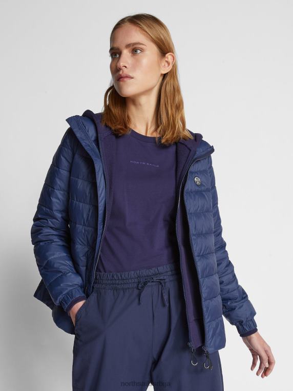 рхеа јакна поноћно плава одећу Жене PDV4J1544 North Sails