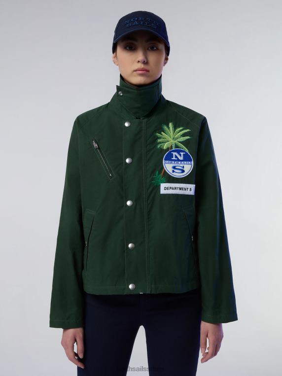 одељење пет морнар шумски зелено одећу Жене PDV4J526 North Sails