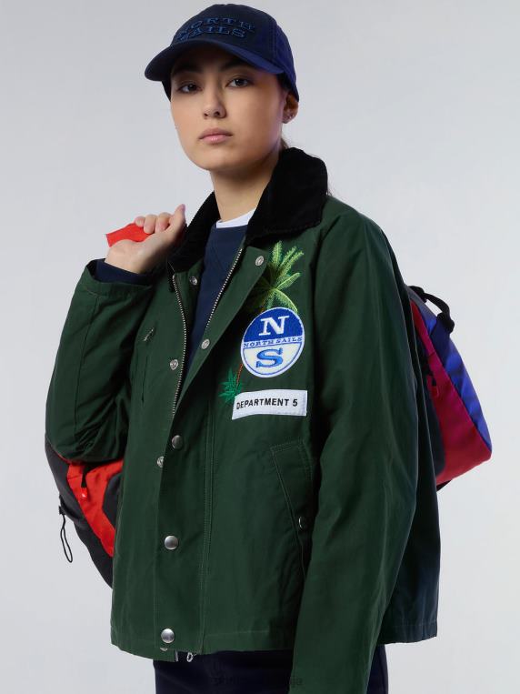 одељење пет морнар шумски зелено одећу Жене PDV4J526 North Sails