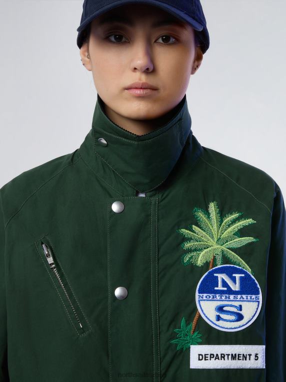 одељење пет морнар шумски зелено одећу Жене PDV4J526 North Sails