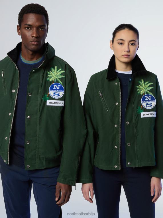 одељење пет морнар шумски зелено одећу Жене PDV4J526 North Sails