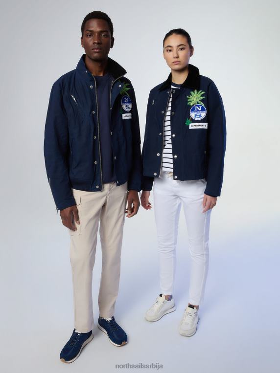 одељење пет морнар Морнарско плаво одећу Жене PDV4J527 North Sails