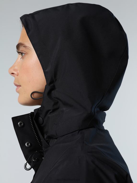 муири јакна црн одећу Жене PDV4J535 North Sails