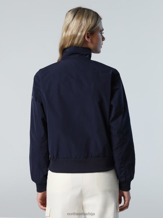 морнарска јакна Морнарско плаво одећу Жене PDV4J542 North Sails