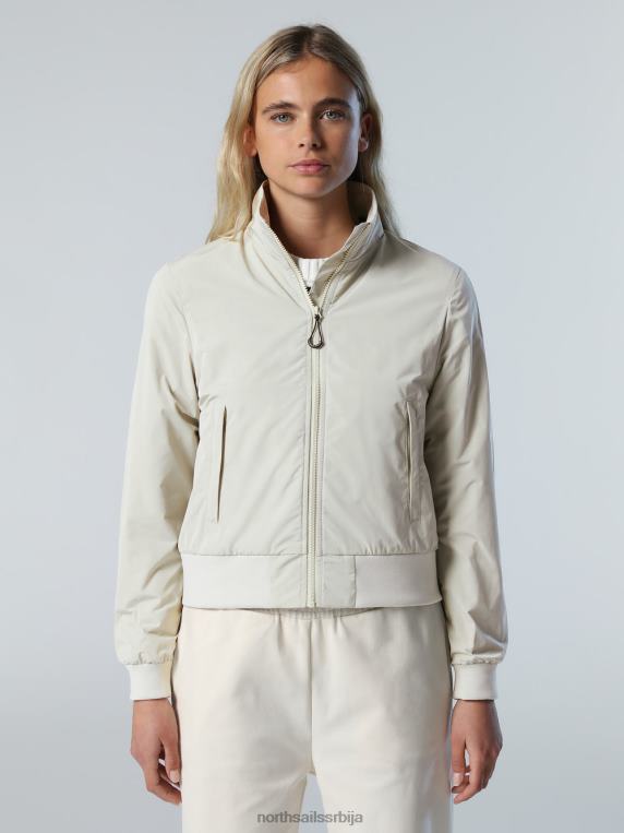 морнарска јакна ахат сиви одећу Жене PDV4J543 North Sails