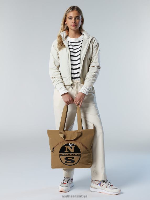 морнарска јакна ахат сиви одећу Жене PDV4J543 North Sails