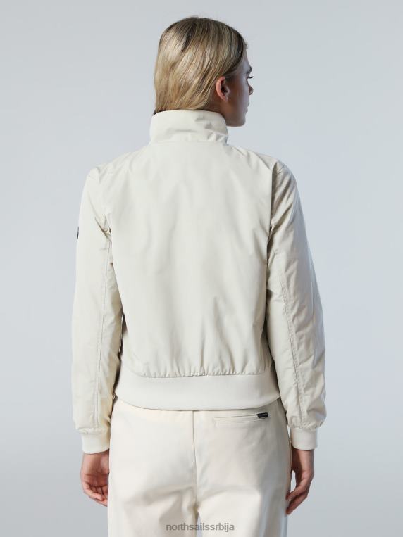 морнарска јакна ахат сиви одећу Жене PDV4J543 North Sails