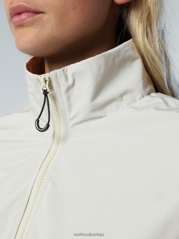 морнарска јакна ахат сиви одећу Жене PDV4J543 North Sails