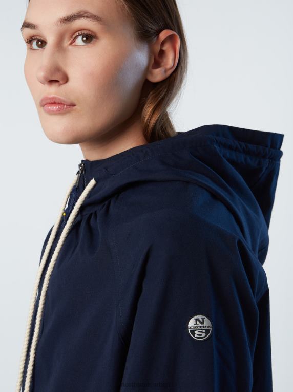 адду јакна Морнарско плаво одећу Жене PDV4J545 North Sails