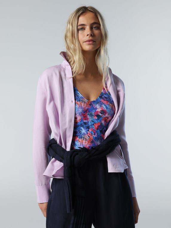 ланена и тенцел блуза јоргован цвет одећу Жене PDV4J580 North Sails